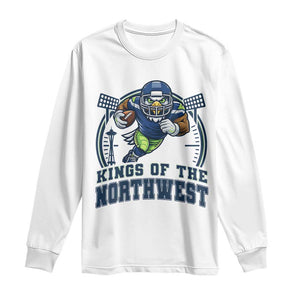 Kings Of The Northwest Long Sleeve Shirt 12s Fan Pride TS12 White Print Your Wear