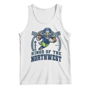 Kings Of The Northwest Tank Top 12s Fan Pride TS12 White Print Your Wear
