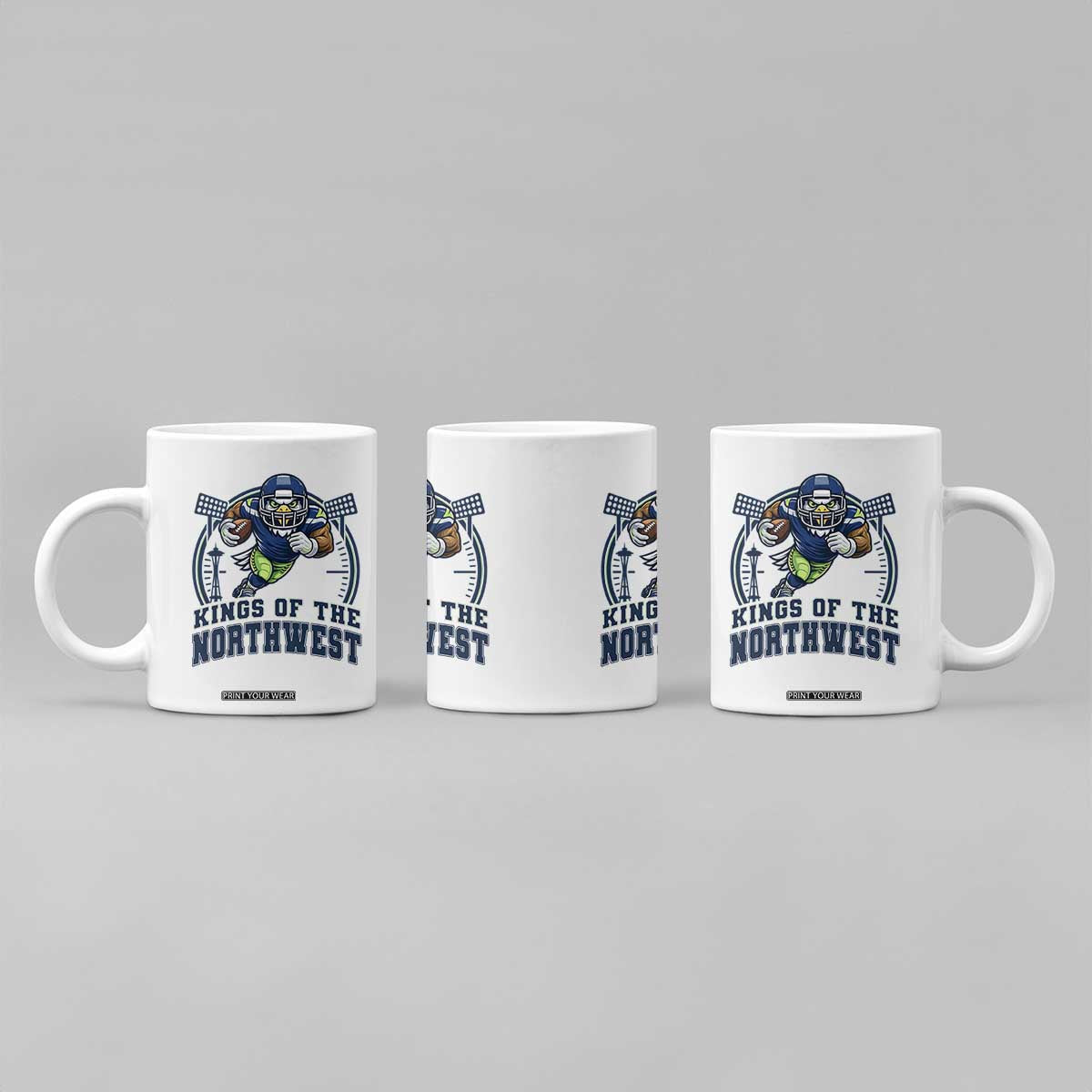 Kings Of The Northwest Coffee Mug 12s Fan Pride TS12 Print Your Wear