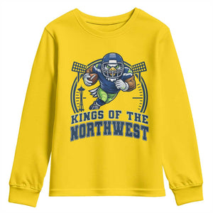 Kings Of The Northwest Youth Sweatshirt 12s Fan Pride TS12 Daisy Print Your Wear