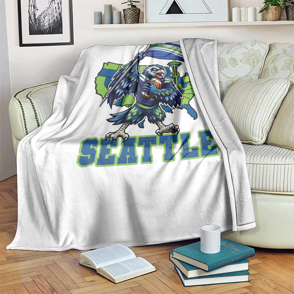 Pacific Northwest Football Pride Throw Blanket Seattle Fan TS12 Print Your Wear