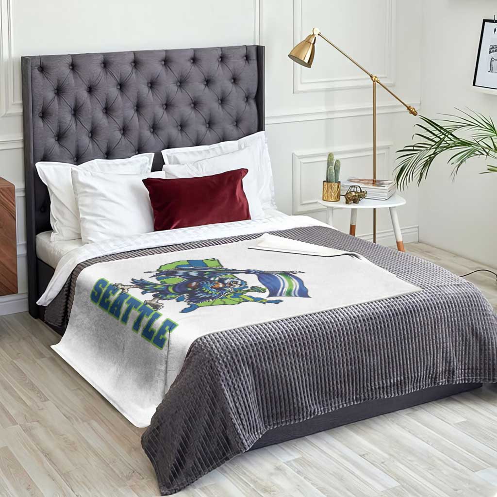 Pacific Northwest Football Pride Throw Blanket Seattle Fan TS12 Print Your Wear
