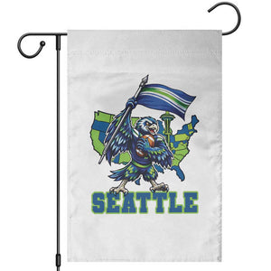 Pacific Northwest Football Pride Garden Flag Seattle Fan TS12 White Print Your Wear