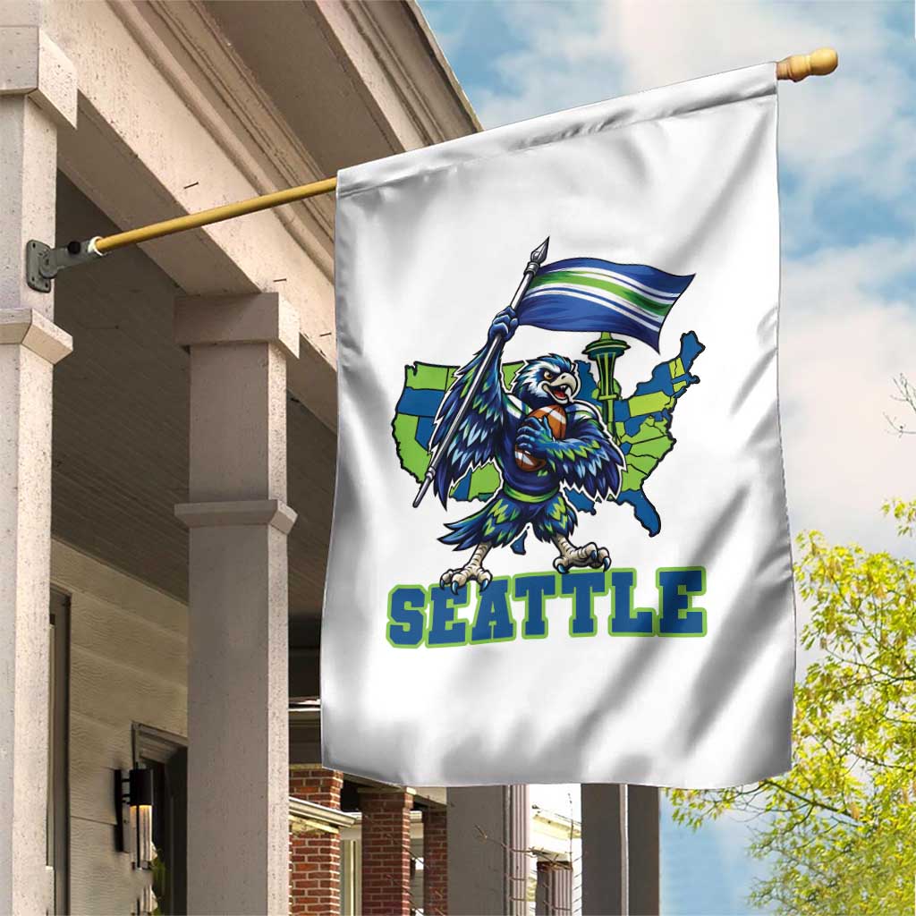 Pacific Northwest Football Pride Garden Flag Seattle Fan TS12 Print Your Wear