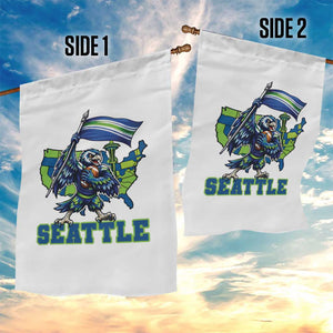 Pacific Northwest Football Pride Garden Flag Seattle Fan TS12 Print Your Wear