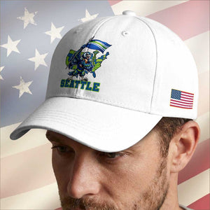 Pacific Northwest Football Pride Baseball Cap Seattle Fan TS12 Print Your Wear