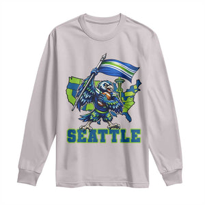 Pacific Northwest Football Pride Long Sleeve Shirt Seattle Fan TS12 Ice Gray Print Your Wear