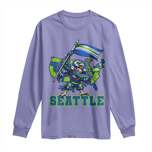 Pacific Northwest Football Pride Long Sleeve Shirt Seattle Fan TS12 Violet Print Your Wear
