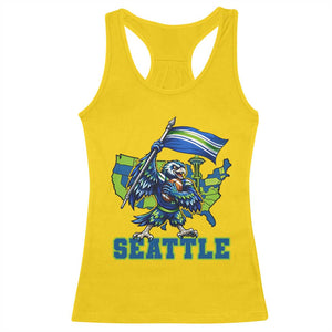 Pacific Northwest Football Pride Racerback Tank Top Seattle Fan TS12 Daisy Print Your Wear