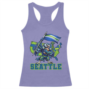 Pacific Northwest Football Pride Racerback Tank Top Seattle Fan TS12 Violet Print Your Wear