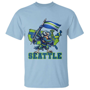 Pacific Northwest Football Pride T Shirt Seattle Fan TS12 Light Blue Print Your Wear