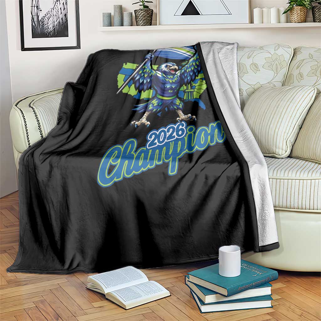Pacific Northwest 2026 Champion Throw Blanket Football Fan Gift TS12 Print Your Wear