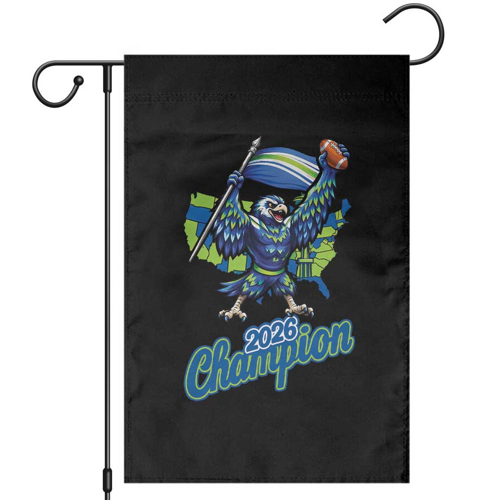 Pacific Northwest 2026 Champion Garden Flag Football Fan Gift TS12 Black Print Your Wear