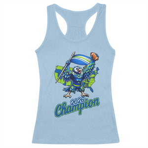 Pacific Northwest 2026 Champion Racerback Tank Top Football Fan Gift TS12 Light Blue Print Your Wear