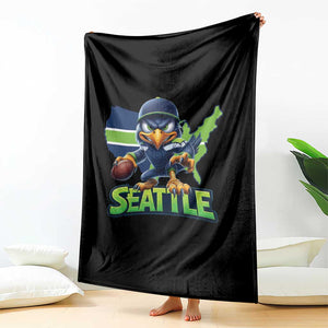 Seattle Fan Pride Throw Blanket Gift For Sports Lover TS12 Print Your Wear