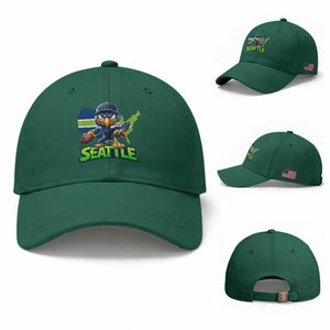 Seattle Fan Pride Baseball Cap Gift For Sports Lover TS12 Baseball Cap Universal Fit Irish Green Print Your Wear