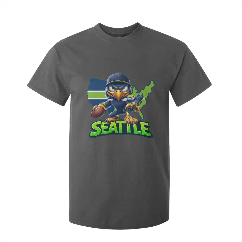 Seattle Fan Pride T Shirt For Kid Gift For Sports Lover TS12 Dark Heather Print Your Wear