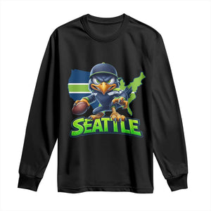 Seattle Fan Pride Long Sleeve Shirt Gift For Sports Lover TS12 Black Print Your Wear