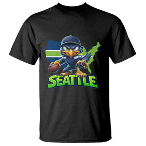 Seattle Fan Pride T Shirt Gift For Sports Lover TS12 Black Print Your Wear