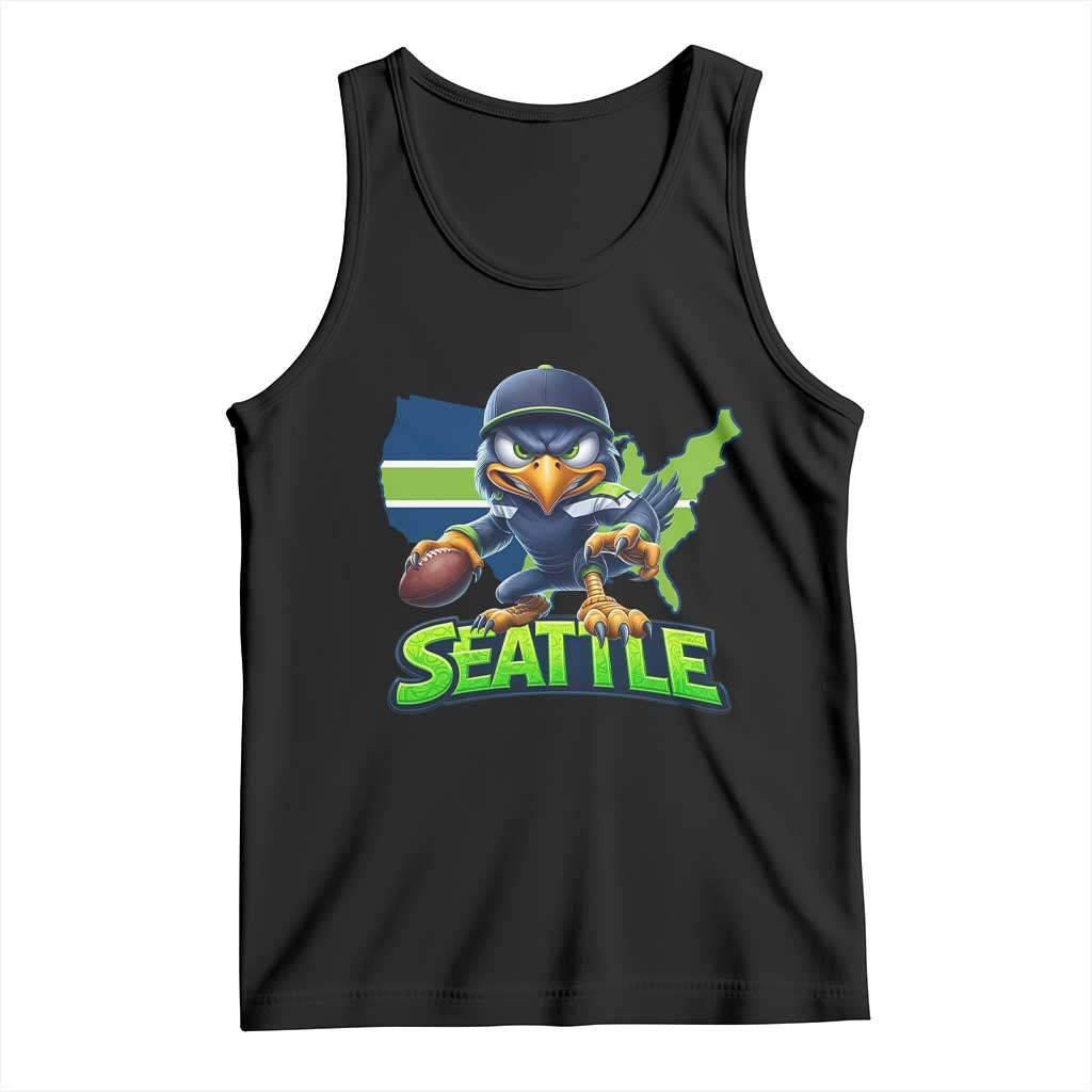 Seattle Fan Pride Tank Top Gift For Sports Lover TS12 Black Print Your Wear