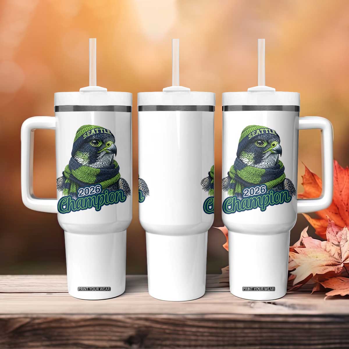 2026 Champion Pride Tumbler With Handle Gift For Northwest Sports Fans TS12 Print Your Wear