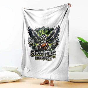 2026 Champion Throw Blanket Gift For Seattle Sports Fans TS12 Print Your Wear