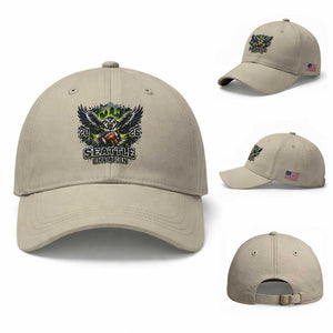 2026 Champion Baseball Cap Gift For Seattle Sports Fans TS12 Baseball Cap Universal Fit Beige Print Your Wear