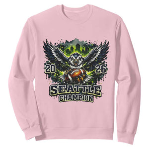 2026 Champion Sweatshirt Gift For Seattle Sports Fans TS12 Light Pink Print Your Wear
