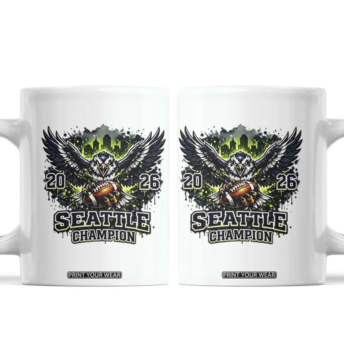2026 Champion Coffee Mug Gift For Seattle Sports Fans TS12 White Print Your Wear