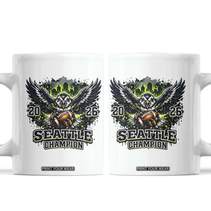 2026 Champion Coffee Mug Gift For Seattle Sports Fans TS12 White Print Your Wear