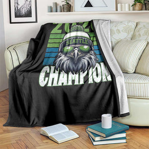 2026 Champion Seattle Throw Blanket 12s Fan Pride TS12 Print Your Wear