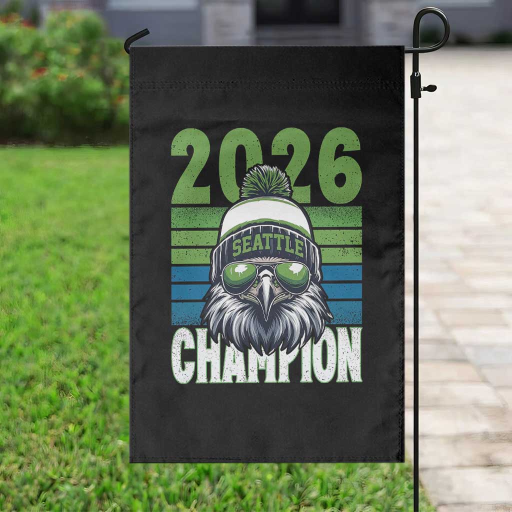 2026 Champion Seattle Garden Flag 12s Fan Pride TS12 Print Your Wear