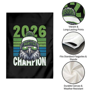 2026 Champion Seattle Garden Flag 12s Fan Pride TS12 Print Your Wear