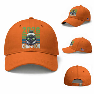 2026 Champion Seattle Baseball Cap 12s Fan Pride TS12 Baseball Cap Universal Fit Orange Print Your Wear