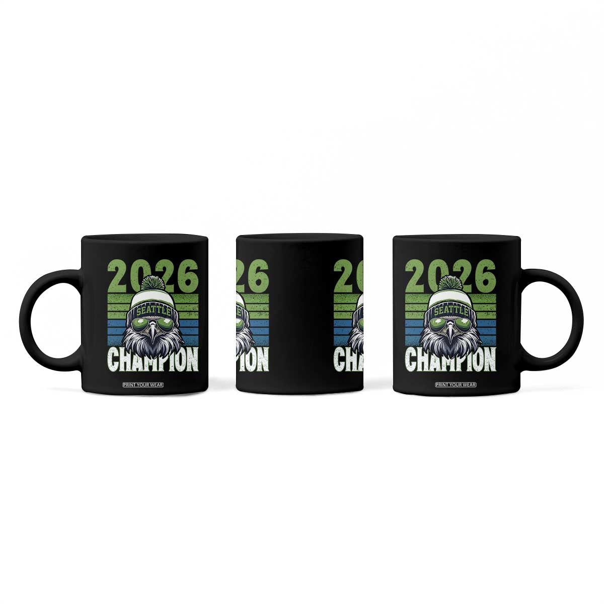 2026 Champion Seattle Coffee Mug 12s Fan Pride TS12 Print Your Wear
