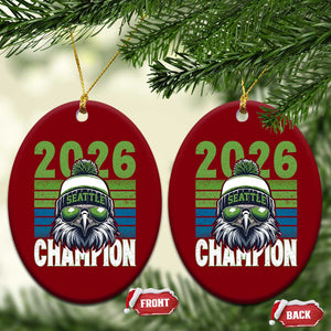 2026 Champion Seattle Ceramic Ornament 12s Fan Pride TS12 Print Your Wear