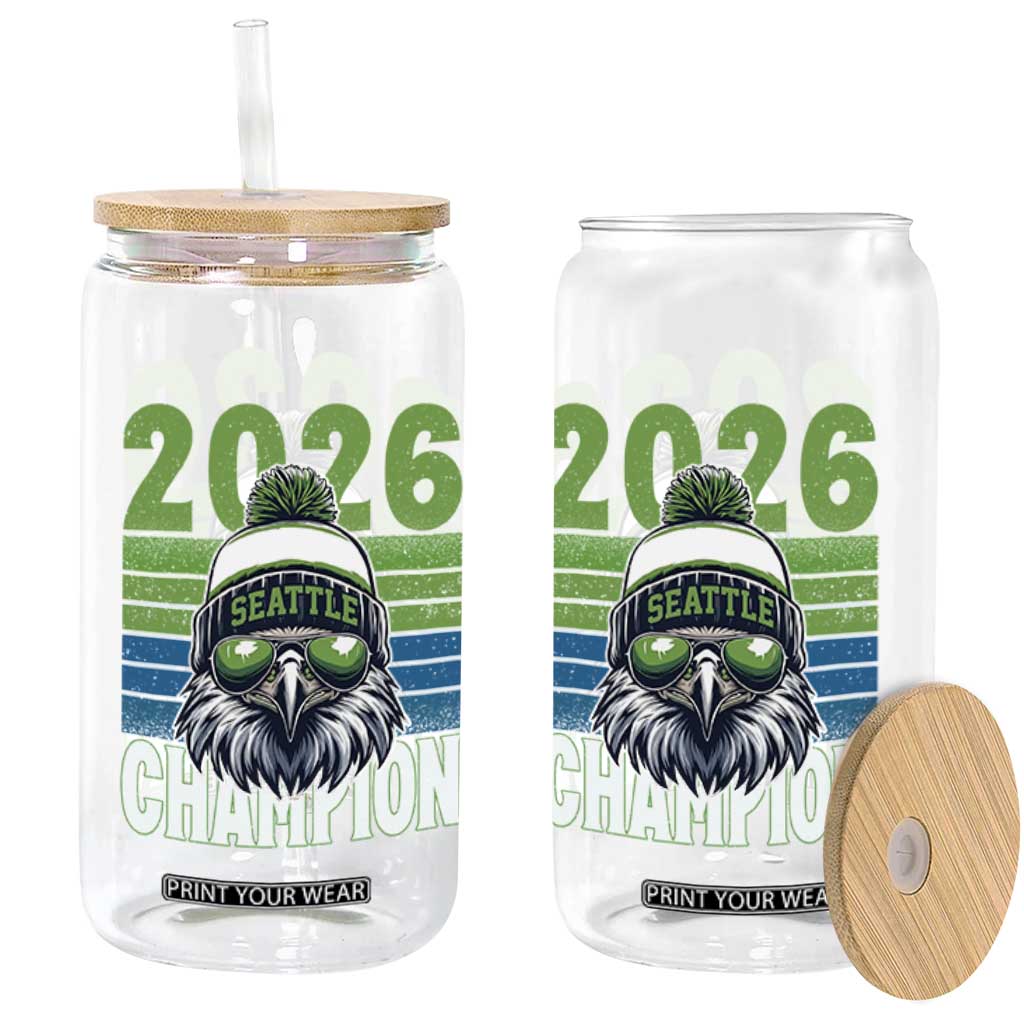 2026 Champion Seattle Glass Can 12s Fan Pride TS12 Print Your Wear