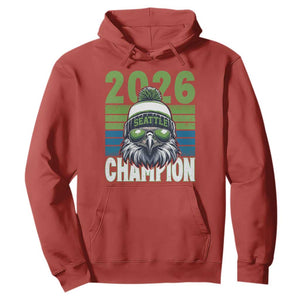 2026 Champion Seattle Hoodie 12s Fan Pride TS12 Red Print Your Wear