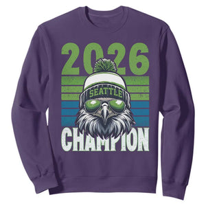 2026 Champion Seattle Sweatshirt 12s Fan Pride TS12 Purple Print Your Wear