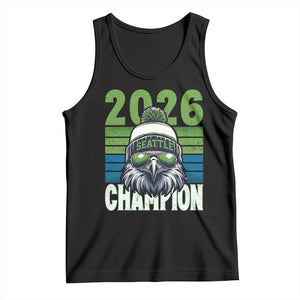 2026 Champion Seattle Tank Top 12s Fan Pride TS12 Black Print Your Wear