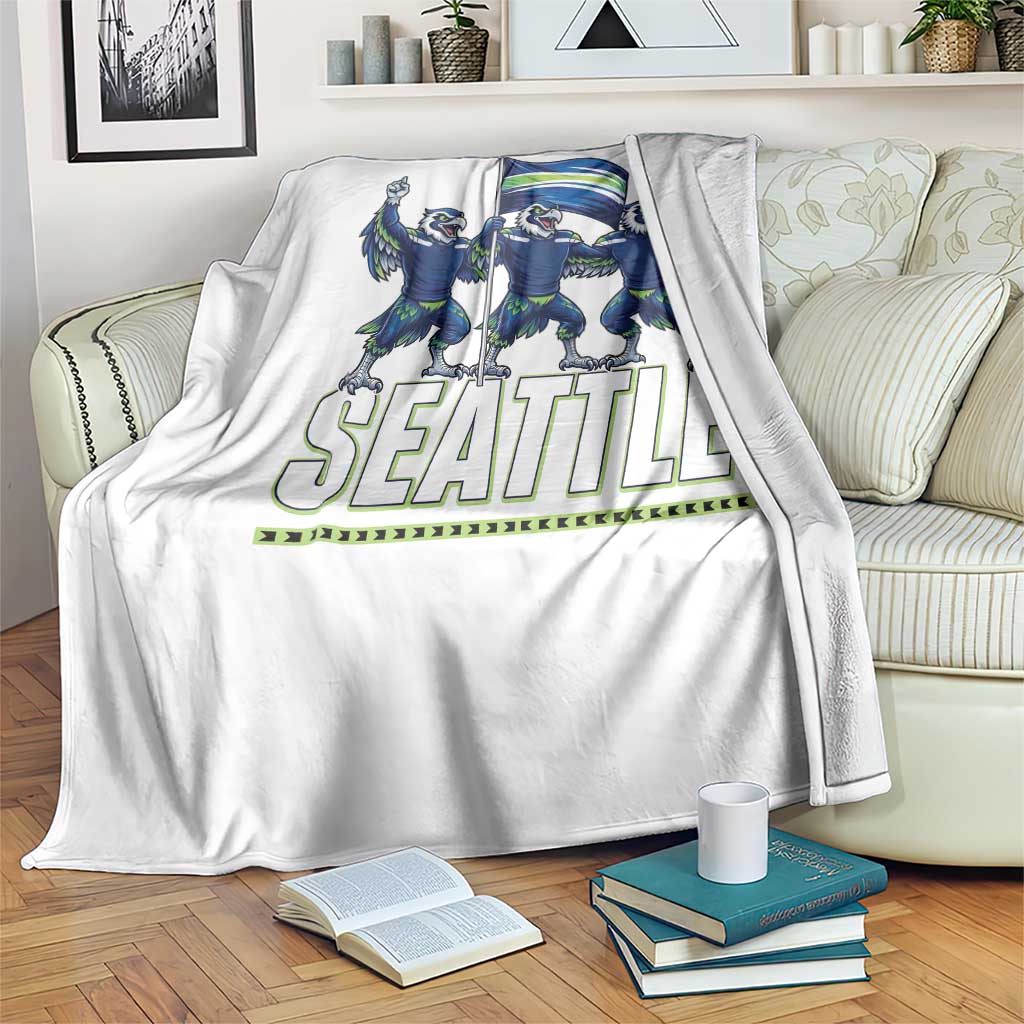 Seattle Fan Pride Victory Celebration Throw Blanket Gift For Sports Lovers TS12 Print Your Wear