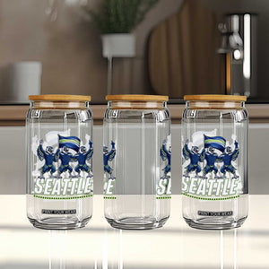 Seattle Fan Pride Victory Celebration Glass Can Gift For Sports Lovers TS12 Print Your Wear
