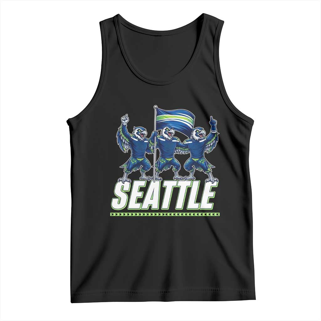 Seattle Fan Pride Victory Celebration Tank Top Gift For Sports Lovers TS12 Black Print Your Wear