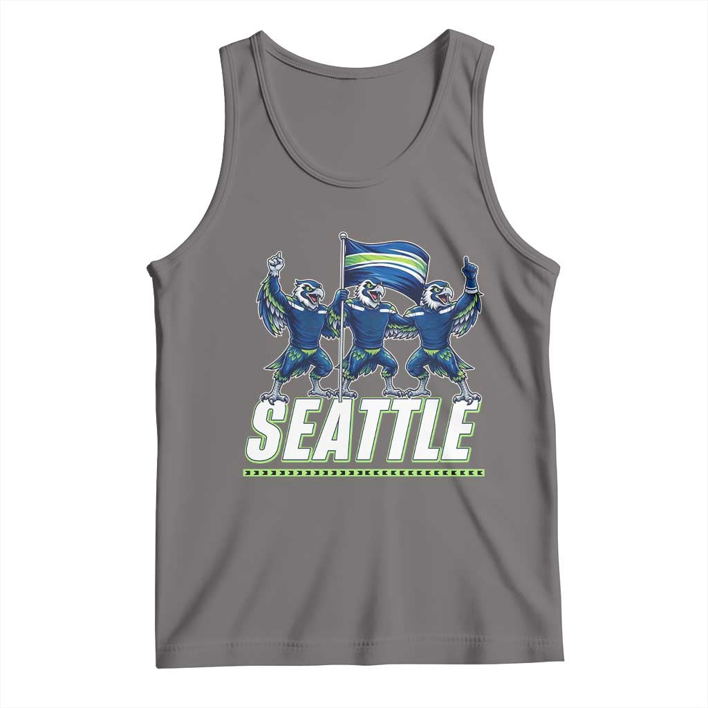 Seattle Fan Pride Victory Celebration Tank Top Gift For Sports Lovers TS12 Deep Heather Print Your Wear