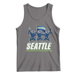 Seattle Fan Pride Victory Celebration Tank Top Gift For Sports Lovers TS12 Deep Heather Print Your Wear