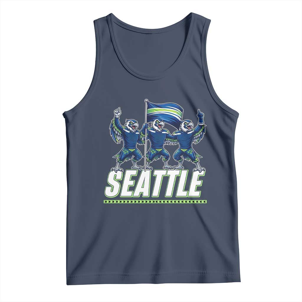 Seattle Fan Pride Victory Celebration Tank Top Gift For Sports Lovers TS12 Navy Print Your Wear
