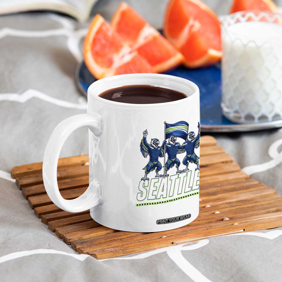 Seattle Fan Pride Victory Celebration Coffee Mug Gift For Sports Lovers TS12 Print Your Wear