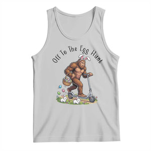 Funny Easter Bigfoot Tank Top Off To The Egg Hunt TS12 Ash Print Your Wear