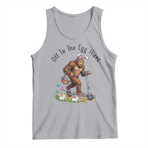 Funny Easter Bigfoot Tank Top Off To The Egg Hunt TS12 Athletic Heather Print Your Wear