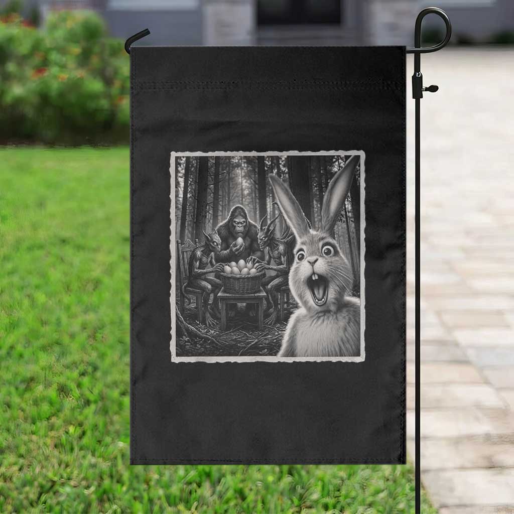 Funny Easter Bunny Selfie Garden Flag Bigfoot Jersey Devil Chupacabra Egg Hunt TS12 Print Your Wear